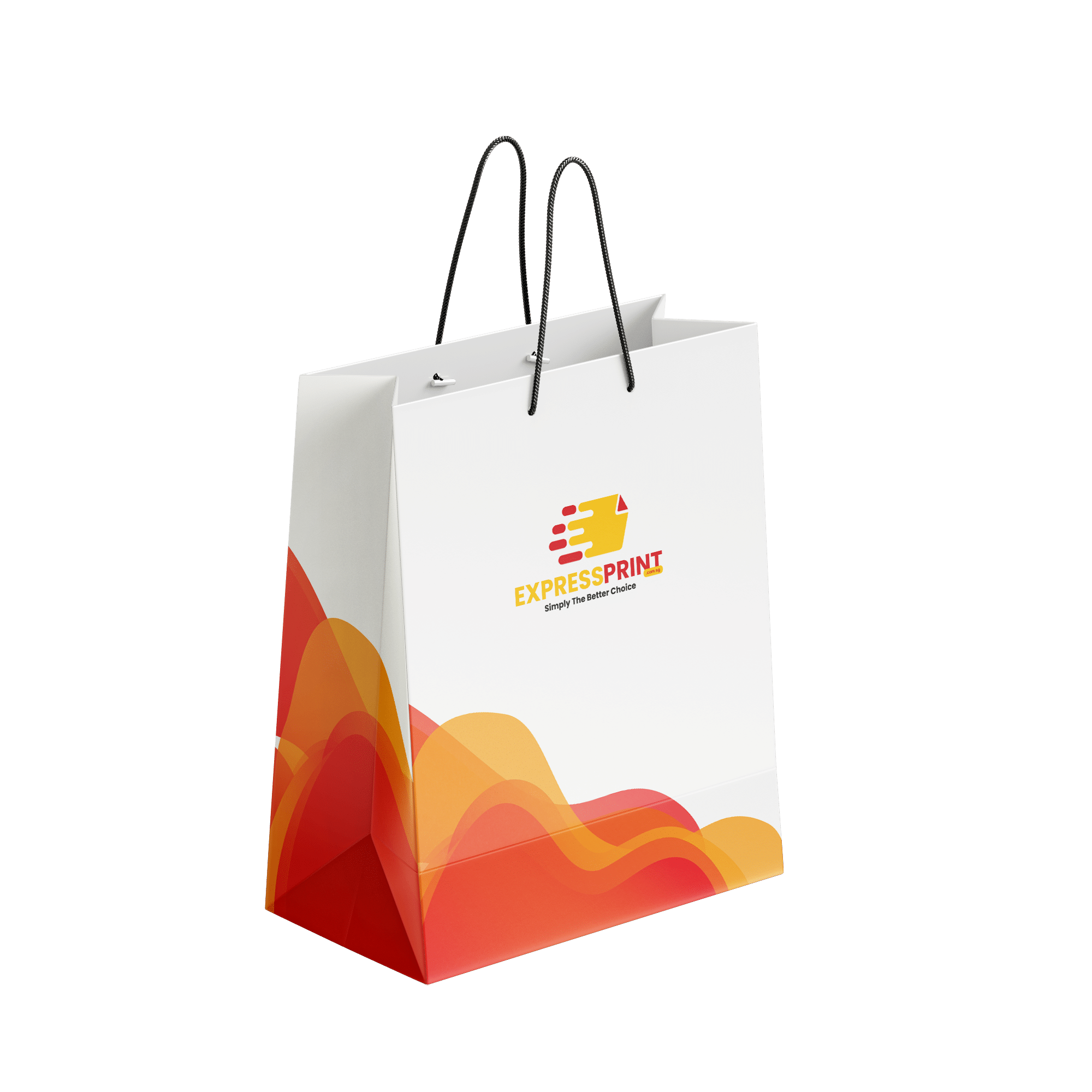 Printed Paper Bags / Free template / Factory price